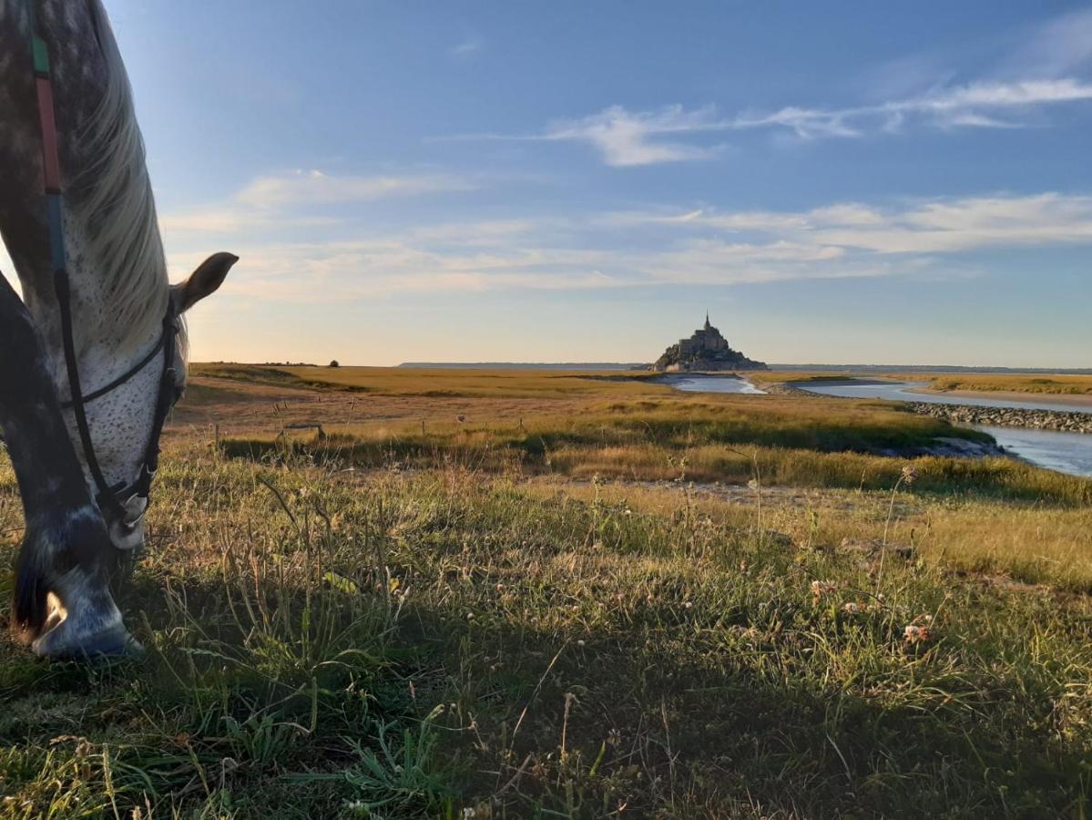 뽕또흑송 Gite Le Chausey Mont Saint Michel 아파트 외부 사진